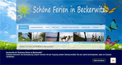 Desktop Screenshot of beckerwitz.de